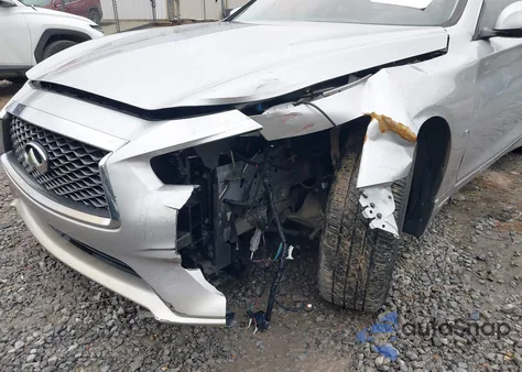 2019 Infiniti Q50 из США, поврежденный, VIN JN1ED7AP1KM518595